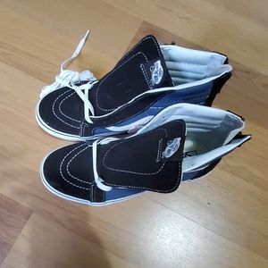 Vans multicolored sk8-hi kids size 6,womens 7.5